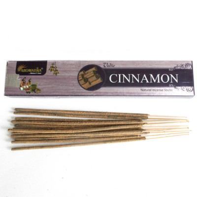 Kadzidełka Wedyjskie - Cynamon | Sklep Kardamon | Aromaterapia | Relax | Medytacja Kadzidełka Wedyjskie - Cynamon | Sklep Kardamon | Aromaterapia | Relax | Medytacja