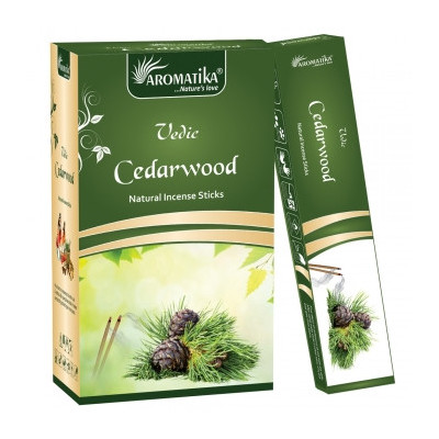 Kadzidełka Wedyjskie - Drzewo Cedrowe | Sklep Kardamon | Aromaterapia | Relax | Medytacja