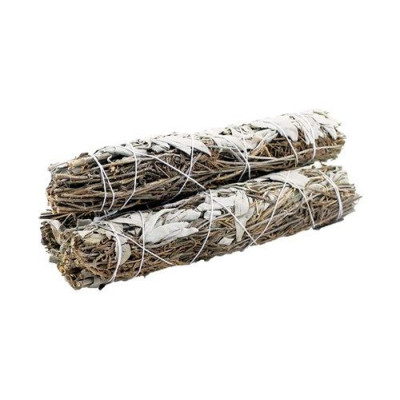 Kadzidło w pęczku - biała szałwia i lawenda 22,5 cm | Sklep Kardamon | Aromaterapia | Relax | Medytacja Kadzidło w pęczku - biała szałwia i lawenda 22,5 cm | Sklep Kardamon | Aromaterapia | Relax | Medytacja